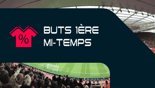 Statistiques des buts en première mi-temps