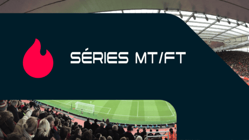 Séries de résultats de la première et de la seconde mi-temps