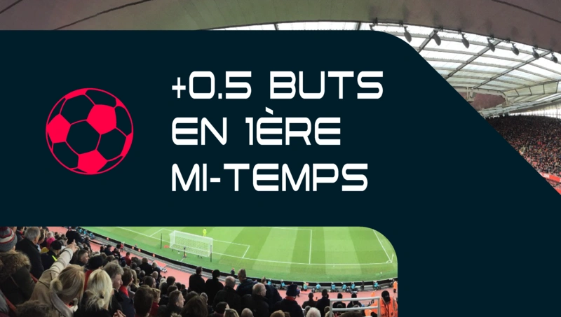 Pronostics pour plus de 0,5 buts en première mi-temps