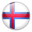 Ilhas de Faroé country flag