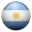 Argentine country flag