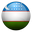 Ouzbékistan country flag